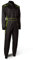Speed Racewear Cordura Atlanta CS-2 Overall - Hochwertiger Kartoverall - schwarz/neongelb (140)