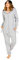 Moniz Damen Jumpsuit, Onesie, Overall (S, Sand Grey)