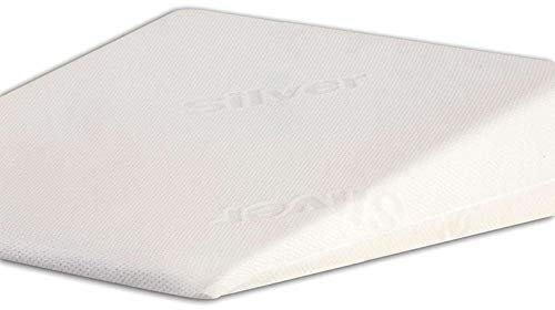 Casatessile Cuneo Supporto System Cuscino Gambe sfoderabile Ortopedico, Ergonomico, Anti Reflusso, per Letto o Divano