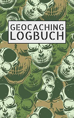 Geocaching Logbuch: Notizbuch und Logbuch für Geocacher - Geocaching Zubehör und Ausrüstung Nano - Kleines Geocach Buch als Versteck für Flasche oder Dose - Einzelne Seiten ausschneidbar