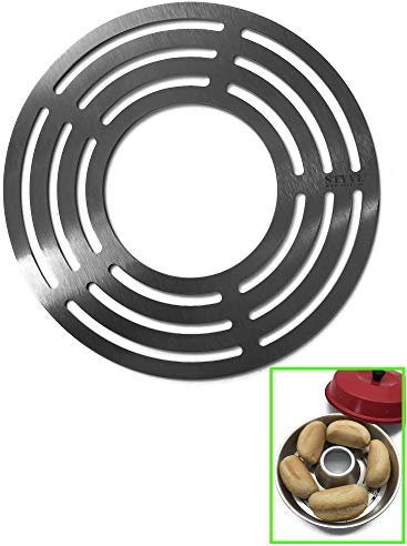 STYYL Aufbackgitter (1.ste Ebene) passend für OMNIA®-Backofen aus Edelstahl | Backblech | Zusatzblech | Backgitter | Edelstahlgitter | unterer Boden | Einlegeboden | für Omnia Sweden