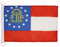 AZ FLAG Bootflagge Georgia 45X30Cm - Georgische Bundesstaat Bootsfahne 30 x 45 Cm Marine Flaggen