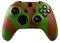 G-MOTIONS Custodia per controller Xbox One – Protezione in silicone per il controller Xbox, previene lo sporco del controller e fornisce una protezione extra in caso di impatto (verde marrone)
