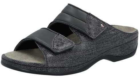 Berkemann Damen Finja Slipper, Graphitgrau/grau, 40 2/3 EU