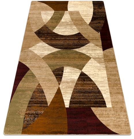 rugsx Teppich ROYAL Klassisch, traditioneller, für das Zimmer, Wohnzimmer, Schlafzimmer, Geometrisch, beige/grün 250x350 cm