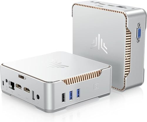 KAMRUI GK3 Pro Mini PC 16GB RAM 512GB M.2 SSD, Intel 11th Gen N5105 (up to 2.9GHz) Mini PC Windows 11 Pro, 2.5-inch SSD, Gigabit Ethernet, 4K UHD, WiFi, BT, VESA/Home/Business Mini Desktop Computer