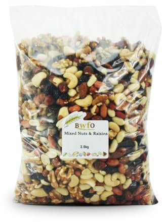 Mixed Nuts & Raisins 2.5kg (BWFO)