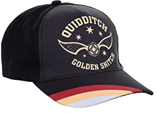 HARRY POTTER Jungen Mütze Wizarding World Baseballkappe, Schwarz, 54 cm