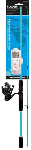Fladen Fight Junior Spin Combo Blauw | Spinnrute