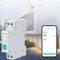 DAZZLEEX 20A pour Tuya WiFi Smart Disjoncteur 1P Din Rail Commutateur de télécommande à Domicile avec Manuel d'utilisation,No metering