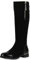 VAN HILL Damen Klassische Stiefel Blockabsatz Lack Trendy Schuhe 840545 213099 Schwarz Lack 38