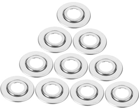 DOITOOL Sleek Feuer Sprinkler Flansch Abdeckungen 2-Schicht 3/4 Zoll Runde Platten -montiert Sprinkler