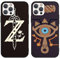 [2 Stück] Handyhülle für Apple iPhone 11 6,1 Hülle, Schutzhülle mit The Legend of Zelda Breath of The Wild Muster Stoßfest TPU Weich Silikon Case für iPhone 11