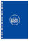 Hausaufgaben- & Studienplaner - A5-Format mit 106 Seiten dickem 90 g/m² Papier - genug Platz für 52 Wochen Studium, mit praktischem Stundenplan und Periodensystem als Referenz (blau)