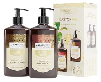 Arganicare | Collagen Leave-in Conditioner | Pflege für feines, brüchiges & geschädigtes Haar | Fülle & Glanz | Ohne Ausspülen | 400 ml