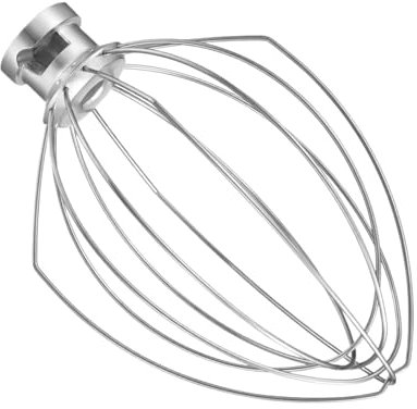 FHAJKTJB Drahtbesen, kompatibel mit Kitchenaid, Standmixer 5QT Lift und 6QT, Schneebesenaufsatz, Eier- und Sahnerührer aus Edelstahl