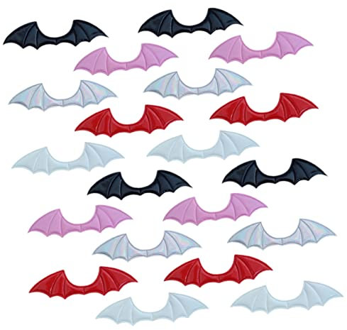 STOBOK Kleidung Zubehör 20 Stücke Dekorative Fledermausflügel Material Halloween Kostüm Zubehör