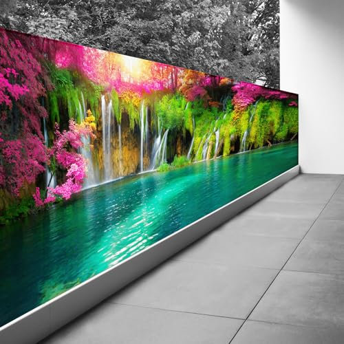 Lumalea Brise Vue Trompe l'oeil - 80x200 cm - Cascades 3617689699134