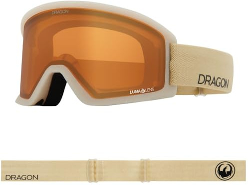 Dragon DX3 PLUS OTG Unisex Snow Goggles - Raw/LL Amber & LL Midnight