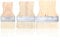 Wanmu 3 Paint Brushes for Acrylic Painting, Large Wool Flat Paddle Paint Brush Set with Poplar Handle, Wide Craft 3/4/5 Inch Paintbrushes for Art, Epoxy, Varnish, Resin, Stain, Glue, and Oil Paint
