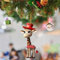 Weihnachtsbaumanhänger Weihnachtsdeko Buchstaben Weihnachten Hängende Cartoon Muster Christbaumschmuck Weihnachtsanhänger Auto Anhänger Weinachtsdekoratione für Kinder Freunde 2D (#REH-B)