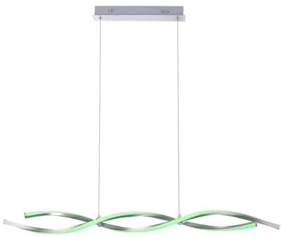 Just Light Pendellampe Hängelampe Esstischleuchte dimmbar Fernbedienung Smart LED H 120 cm