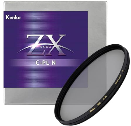 Kenko Polfilter ZX C-PL N φ86mm, extrem niedrige Oberflächenreflexion von 0.16-0.2%, antistatische Beschichtung, Schwimmender Rahmen, Hergestellt in Japan, 946824