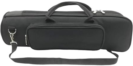 KiBcsLic Trompeten Gigbag mit Reißverschlüssen Und Schultergurt für Bleistift, Mundstück, Ventilöl