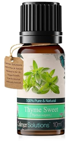 Calmer Solutions Thyme 100% Pure Essential Aromatherapy Oil 10ml