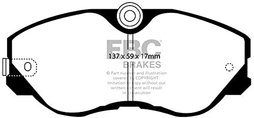 EBC Brakes DP3736C Red stuff Brake Pads