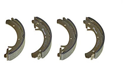Brembo S41503 Bremsbacken, Anzahl 4 | Kompatibel mit: LADA 110, 111, 112, KALINA II Kombi, KALINA II Schrägheck, KALINA Kombi, KALINA Schrägheck, KALINA Stufenheck