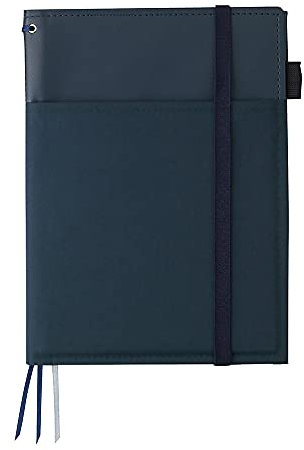 KOKUYO Co., Ltd cover notebook systemic ring notebook corresponding A5 tone leather navy blue B ruled 50 sheets Bruno -V685B-DB by