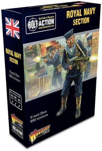 Bolt Action - World War II British Royal Navy Section (10) (28mm scale)