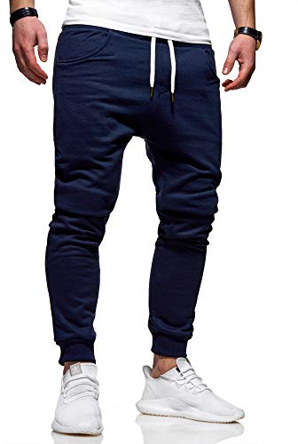 behype. Herren Lange Trainingshose Jogging-Hose Sport-Hose Basic 60-0341