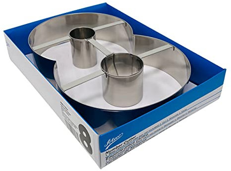 Ateco Taglierina per torta a forma di numero 8