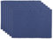 DII Basic Everyday Tischset, gerippt, 100% Baumwolle, 33 x 48 cm, Blau (French Blue), 6-teilig