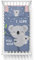 Koala Kinderbettwäsche Babybettwäsche 2 TLG Set Bettbezug 100x135 + Kissenbezug 40x60 cm, 100% Baumwolle Öko-Tex