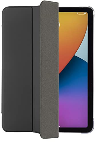 Hama Hülle für iPad Pro 2020/2021/2022 11 Zoll (aufklappbares Case für Apple Tablet, Schutzhülle mit Standfunktion, transparente Rückseite, magnetisches Cover) schwarz
