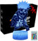 Yelyung Anime Veilleuse 3D pour Enfants,Veilleuse Anime,Télécommande 16 Couleurs Changement 3D Illusion Lampe Et Art Déco Lampe,pour Garçon Fille Cadeau Noël d'anniversaire