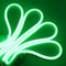 Partenopea® Striscia Strip Led Effetto Neon Flessibile e Tagliabile Tubo 5 Metri DC 12V (ALIMENTATORE NON INCLUSO) Impermeabile IP65 da Esterno e Interno Modellabile (Verde)