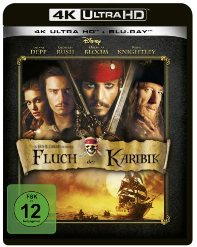 Pirates of the Caribbean - Fluch der Karibik (4k UHD) [Blu-ray]