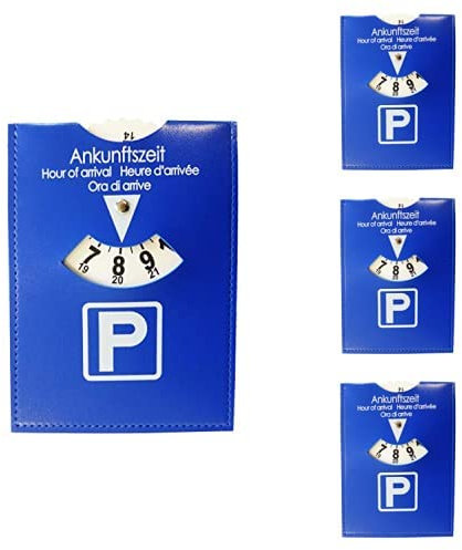 HP Autozubehör 19941 Parkscheibe Kunstleder, 4er Packung