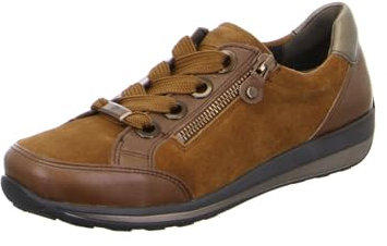 ARA Damen Osaka Low-Cut Sneaker, Nuts,Moro, 39 EU Weit