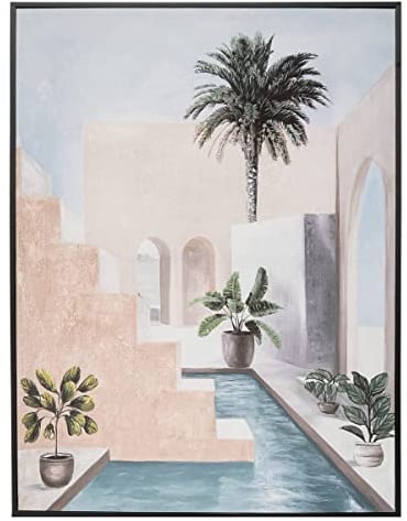 Atmosphera Kunstdruck auf Leinwand, Anne, Holz, 58 x 78 cm