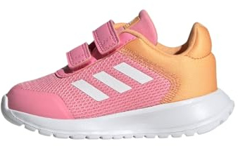 Adidas Unisex Baby Tensaur Run Shoes, Bliss Pink/Cloud White/Hazy Orange, 20 EU