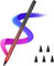 Lápiz para iPad, Stylus Pen Apple 2018-2025, Detección de Inclinación, Rechazo de Palma para iPad 11 A16/10/9/8/7/6 Gen, iPad Pro 11/12.9/13, Mini 6/5, Air 3/4/5/M2/M3