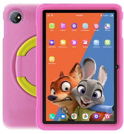 Blackview - Tab 8 Kids WiFi - Touchscreen-Tablet für Kinder - Kindersicherung - Ikids vorinstalliert - Robust - 128 GB ROM / 4 GB RAM - Rosa
