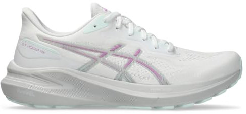 ASICS Damen GT-1000 13 Laufschuhe, Weiß/Lavendel Glow, 42 EU