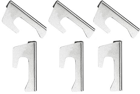 LAUGHERER 6er Set Feuerplatten Abstandshalter Universal Abstandhalter Feuertonne Edelstahl Abstandhalter für Feuerplatten Feuertonne Wasserkocher Einfache Installation