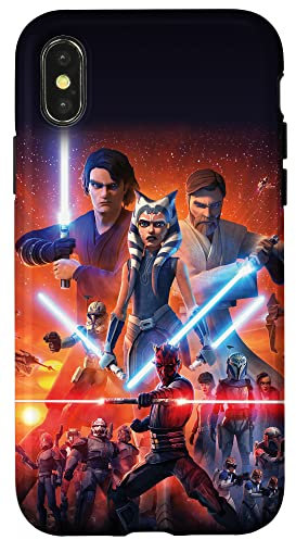 iPhone X/XS Star Wars The Clone Wars The Final Season Poster Case